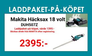 Makita DUH507Z Häcksax 18V • 500 mm • 15 mm