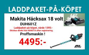 Makita DUH601Z Häcksax 18V • 600 mm • 23,5 mm