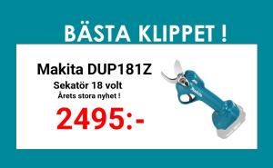 Makita DUP181Z Sekatör 18V