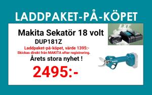 Makita DUP181Z Sekatör 18V