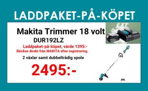 Makita DUR192LZ Grästrimmer 18V