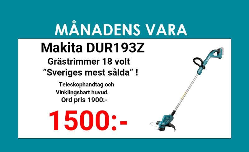 Makita DUR193Z Grästrimmer 18V