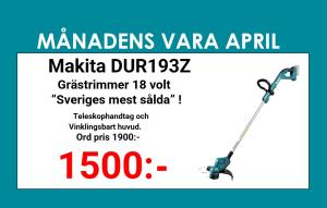 Makita DUR193Z Grästrimmer 18V