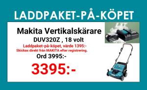 Makita DUV320Z Vertikalskärare 18V