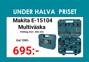 Makita Multiväska 80 delar