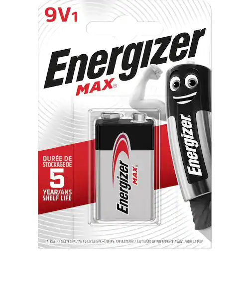 Energizer Batteri 9V /6LR61