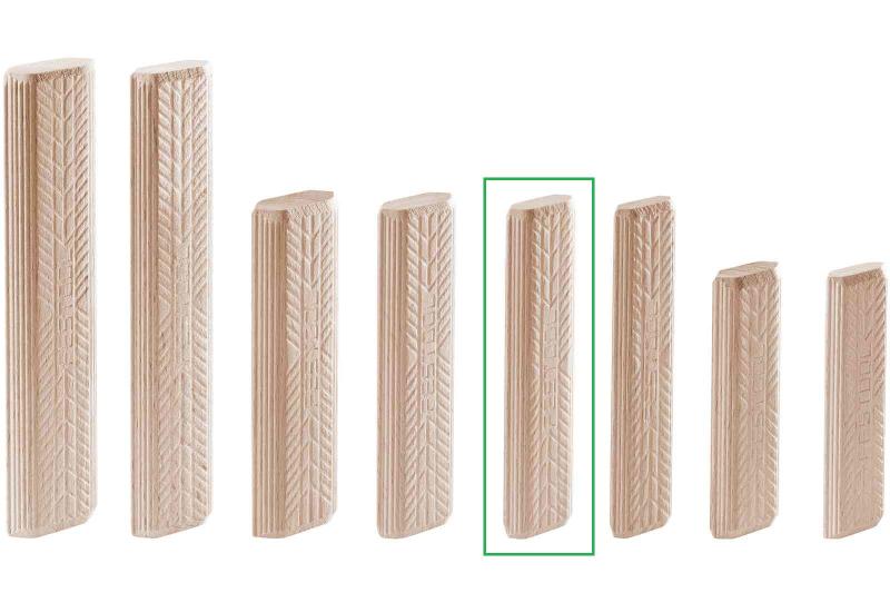 Festool DOMINO-bricka bok D 10x100, 120st