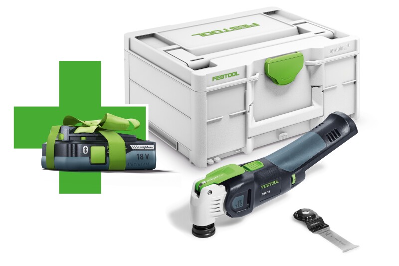 Festool Multiverktyg 18 V VECTURO OSC 18 E-Basic KAMPANJ