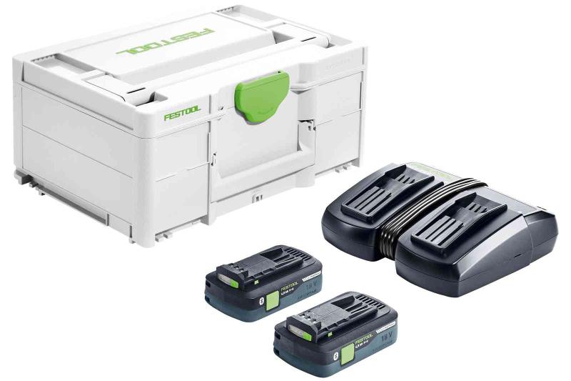 Festool Laddpaket SYS 18V 2x5,2/TCL 6 DUO