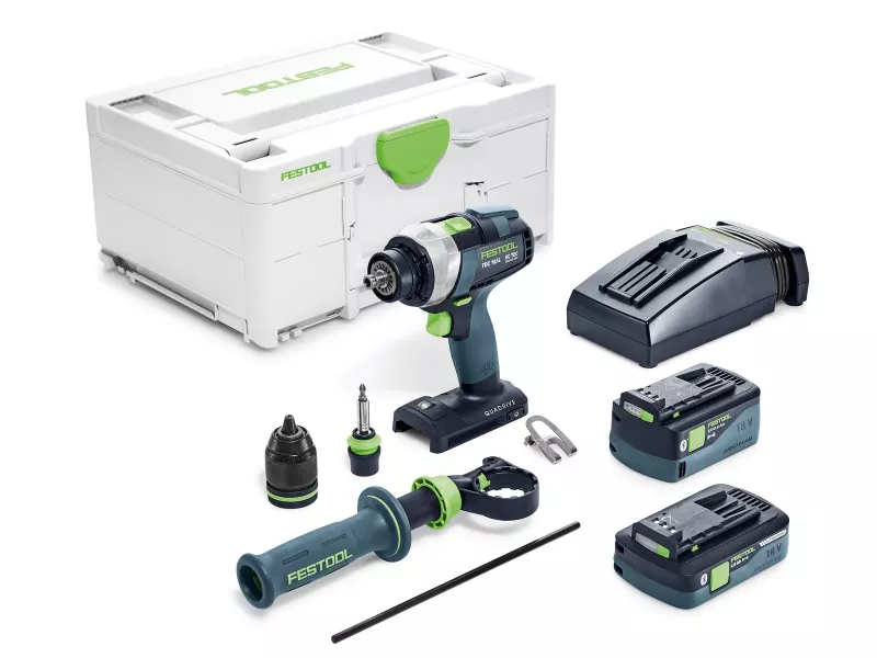 Festool Skruvdragare QUADRIVE TDC 18/4 5,0/4,0 I-Plus