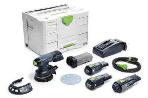 Festool Batterislip Rund Excenter ETSC 125 3,0 I-Set