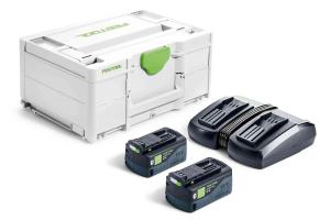 Festool Laddpaket SYS 18V 2x5,0/TCL 6 DUO