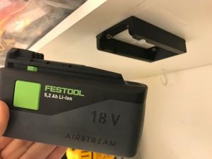 Festool Batterihållare 6-pack