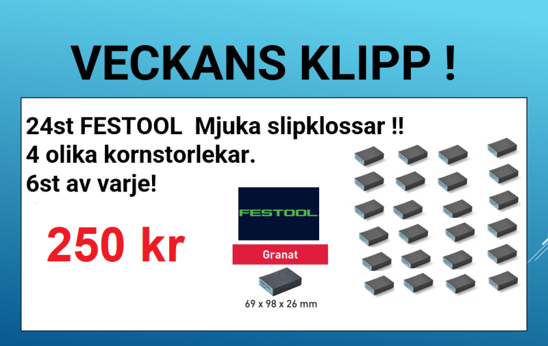 Festool Slipkloss 24-pack SPECIAL