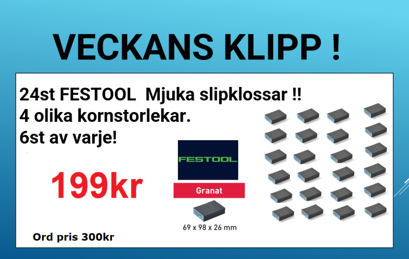 Festool Slipkloss 24-pack SPECIAL