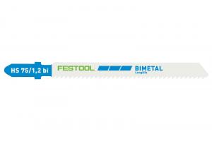 Festool Sticksågsblad aluminium HS 75/1,2 BI 5-pack
