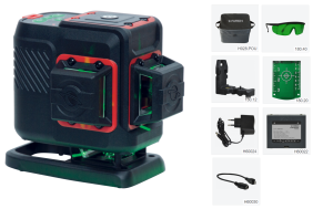 Multilinjelaser 3D Golv Grön