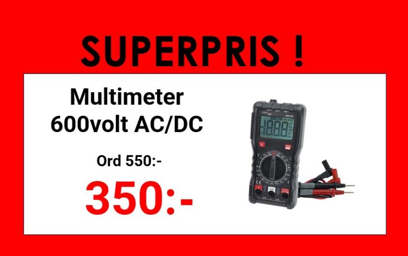Futech Multimeter 600V AC/DC MM3500