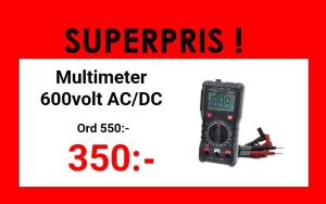 Futech Multimeter 600V AC/DC MM3500