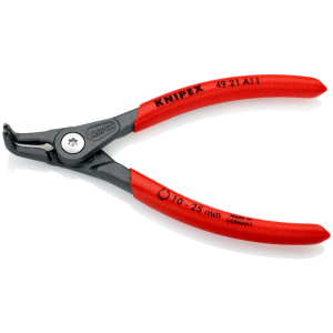 Knipex Spårringstång böjd utv 10-25