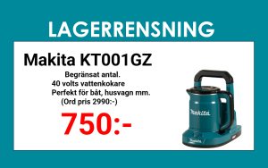 Makita KT001GZ Vattenkokare 40V
