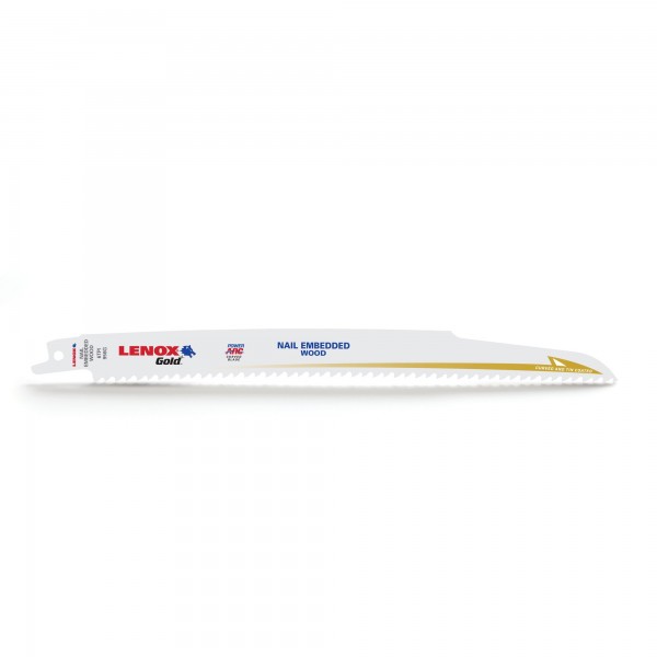 Lenox Gold Tigersågblad Trä med spik 305mm 6TPI 5-pack