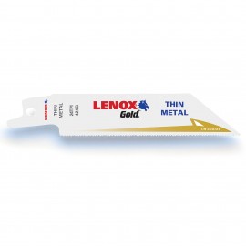 Lenox Gold Tigersågblad Metall 100mm 24TPI 5-pack