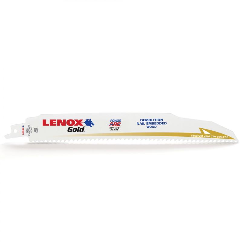 Lenox Gold Tigersågblad Demolition 229mm 6TPI 5-pack