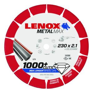Lenox Diamantkapklinga Metall 230mm