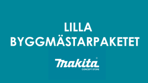 Makita lilla byggmästarpaketet (15 st maskiner+radio+väskor).