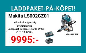 Makita LS002GZ01 Kap- och gersåg 40V, 216mm