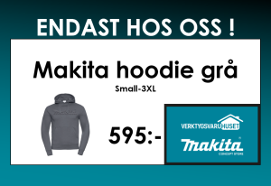 Makita Hoodie grå