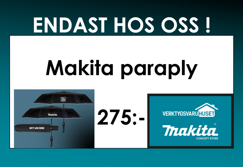 Makita Paraply hopfällbart