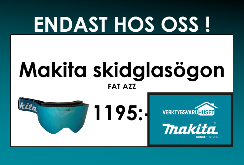 Makita Skidglasögon "Fat Azz"