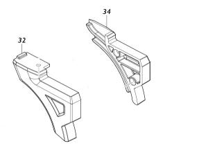 Makita Reservdel Skruv guide, DFR551