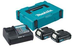 Makita Powerpack Laddpaket 12Volt (2x2,0Ah + laddare)