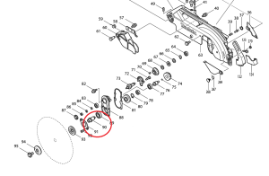 Makita Reservdel 325644-8 till LS1016