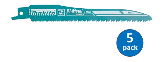 Tigersågblad Metall BIM 152mm 7-18TPI