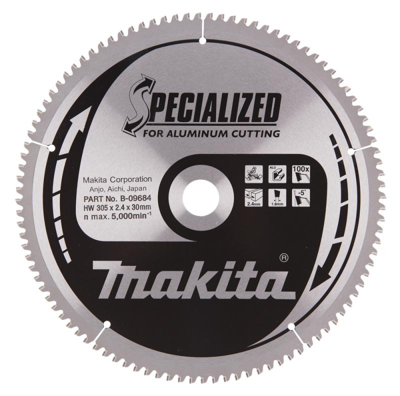Sågklinga Aluminium 305x30x2,4 100T Specialized
