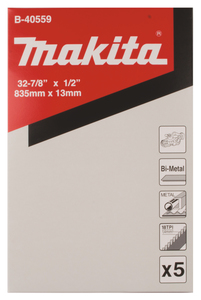 Bandsågblad 835mm rostfritt 2-3mm 18T, 5-pack