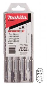 Hammarborrsats 4-skär SDS-PLUS 5-delar