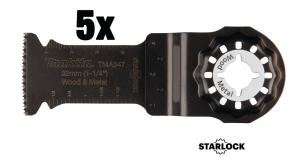 Multiverktyg sågblad, Trä/metall 32mm BIM 5-pack