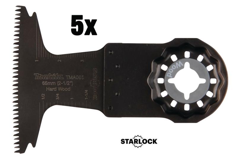 Multiverktyg sågblad, Trä 65mm 5-pack
