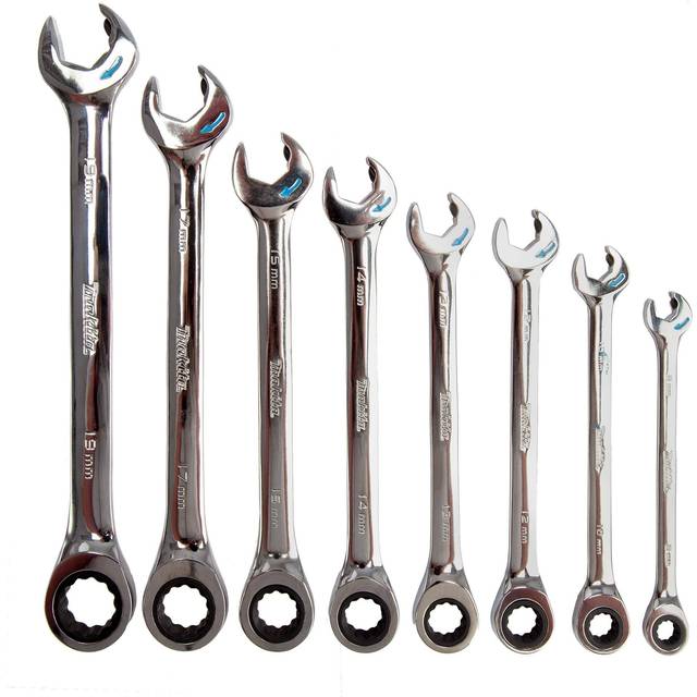 Makita Spärrnyckelsats 8 delar