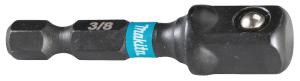 Makita Black Hylsadapter 1/4" -3/8"
