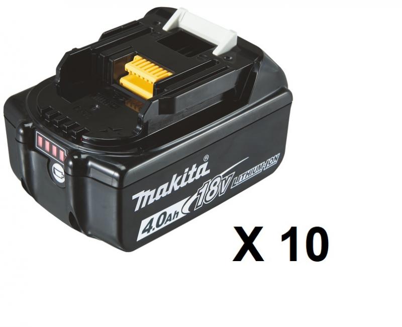 Makita BL1840B Batteri 10-pack 18V 4.0Ah