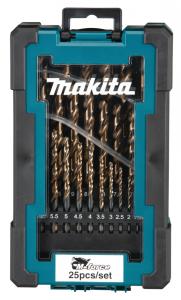 Makita Borrsats M-force 1-13mm, 25-delar