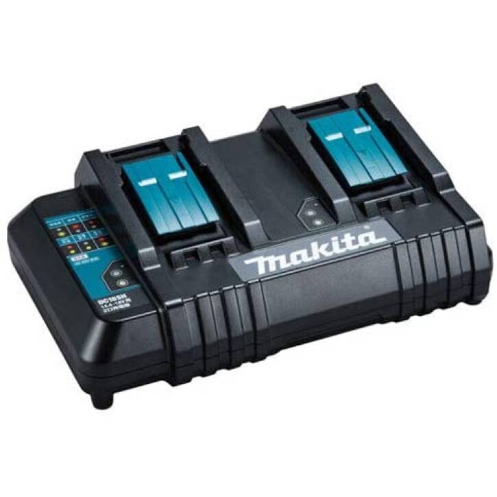 Makita DC18SH Batteriladdare med 2-portar