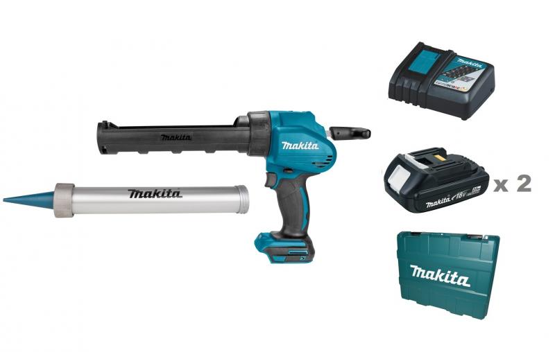 Makita DCG180RAEX Fogpistol 18V, 300ml och 600ml