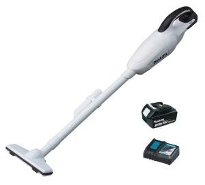 Makita DCL180SFW Dammsugare komplett VIT 18V